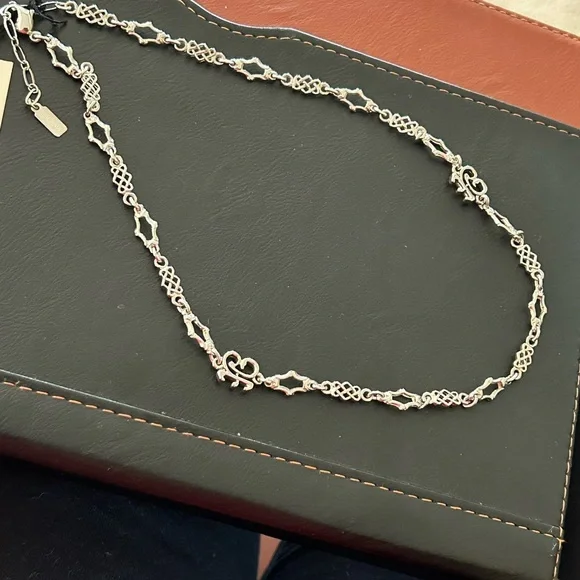Pierre Balmain Silver Chain Necklace Collection NWT
